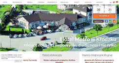 Desktop Screenshot of hotelmetro.pl